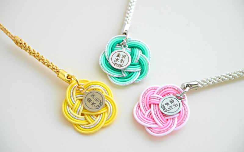 NEW「ストラップ花・鈴」プレート付きになりました！ | 金沢の水引｜自